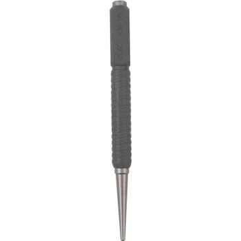 STANLEY 58-912 Nail Set, 1/16 in Tip, 5 in L, Steel