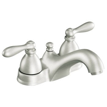 WS84666SRN FAUCET 2H LAV BRSH 