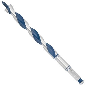 Bosch Daredevil NKSC08 Auger Drill Bit, 1/2 in Dia, 6-1/2 in OAL, High-Speed, Wide Flute, 5/16 in Dia Shank