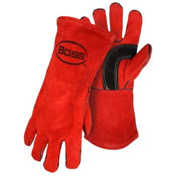 4096 GLOVES WELDER LTHR LARGE 