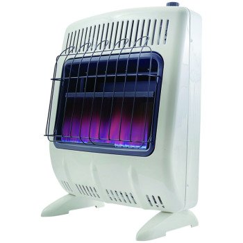 Mr. Heater F299731 Vent-Free Blue Flame Gas Heater, Natural Gas, 30000 Btu, 750 sq-ft Heating Area