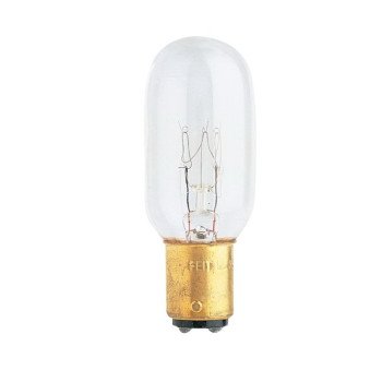 Feit Electric BP15T7DC/RP Incandescent Lamp, 15 W, T7 Lamp, Double Contact Bayonet Lamp Base, 2700 K Color Temp