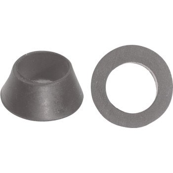 Danco 38807B Faucet Washer, 1/2 in ID x 7/8 in OD Dia, 3/8 in Thick, Rubber, For: 1/2 in OD Tubing into Ballcock