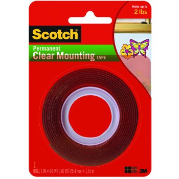 4010 CLR MOUNTING TAPE 1X60IN 