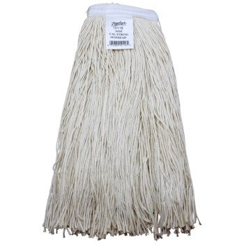 Zephyr 10124 Mop Head, 24 oz Headband, Cotton, Natural