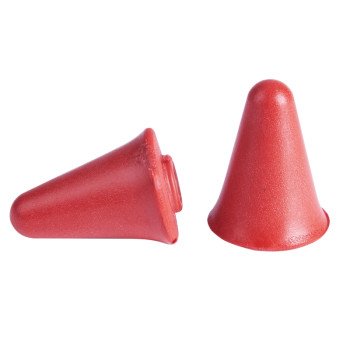 Milwaukee 48-73-3206 Replacement Ear Plugs, 25 dB NRR, Tapered, One-Size Ear Plug, Foam Ear Plug, Red Ear Plug