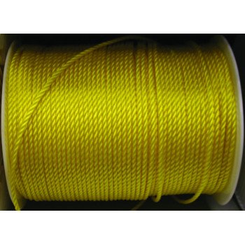 Ben-Mor 60191 Rope, 1/4 in Dia, 1300 ft L, Polypropylene, Yellow