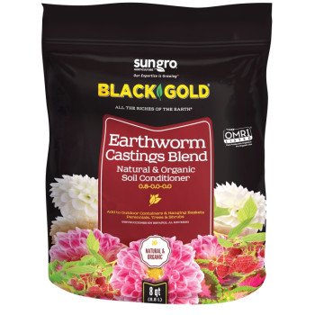 sun gro Sunshine 1490302.Q.08P Earthworm Casting, 8 qt Bag