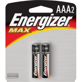 E92BP-2 ENERG BATTERY AAA 2PK 