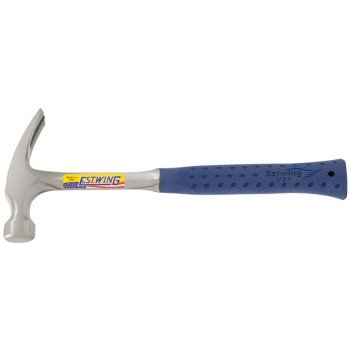 Estwing E3-20S Nail Hammer, 20 oz Head, Rip Claw, Smooth Head, Steel Head, 13-3/4 in OAL