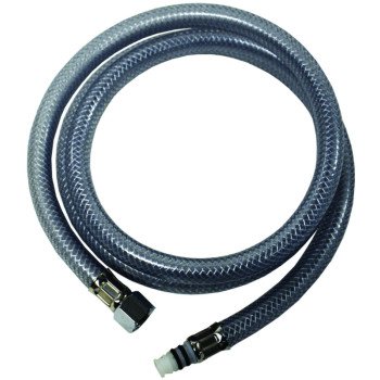 Danco 10341 Side-Spray Hose, Swivel, 48 in L, Brass/Plastic