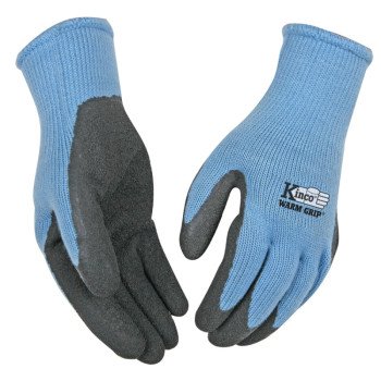 Warm Grip 1790W-M Protective Gloves, Women's, M, Knit Wrist Cuff, Acrylic, Gray