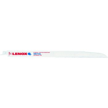 Lenox 21510118R Reciprocating Saw Blade, 3/4 in W, 12 in L, 18 TPI