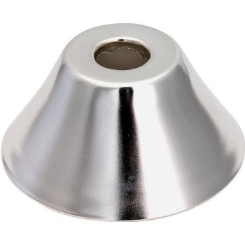 Plumb Pak PP93PC Bath Flange, 3-3/4 in OD, For: 3/8 in Pipes, Chrome