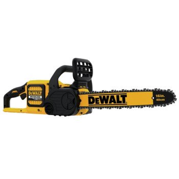 DEWALT DCCS670B Cordless Chainsaw, Tool Only, 3 Ah, 60 V, Lithium-Ion, 6 in Cutting Capacity, 16 in L Bar, 3/8 in Pitch