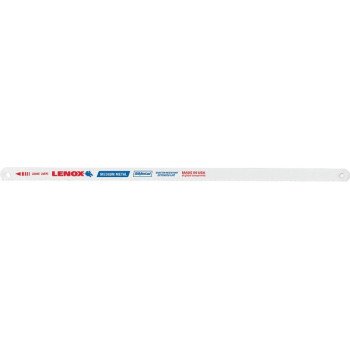 Lenox 20145V224HE Hacksaw Blade, 1/2 in W, 12 in L, 24 TPI, Steel Cutting Edge