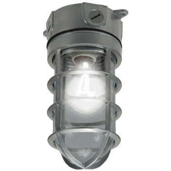 Eaton Lighting VT100G Vapor Tight Light Fixture, 120 VAC, 100 W, Incandescent Lamp, 1600 Lumens Lumens, Aluminum Fixture