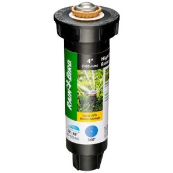 Rain Bird RVAN PRO 12SAFPRO Mini Rotor Sprinkler, 1/2 in Connection, FTP, 4 in H Pop-Up, 13 to 18 ft