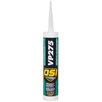 OSI VP275 1493958 Silicone Sealant, Clear, 7 to 14 days Curing, -5 to 170 deg F, 10 fl-oz Cartridge