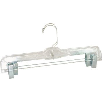 Merrick C71210-S12 Skirt and Slack Hanger, Clear