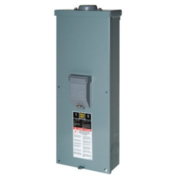 Square D QOM2E2200NRB Circuit Breaker, 200 A, NEMA 3R Enclosure, Flush, Surface Mounting