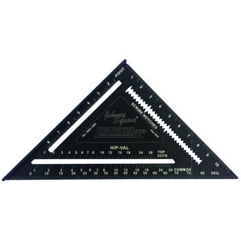 Johnson 1904-1200 Rafter Square, Aluminum, 12 in L