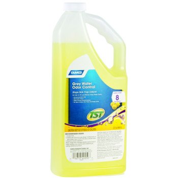 Camco USA 40250 Water Odor Control, Gray, 32 oz Bottle, Liquid, Lemon