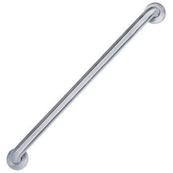 Boston Harbor SG01-01&0130 Grab Bar, 30 in L Bar, Stainless Steel, Wall Mounted Mounting