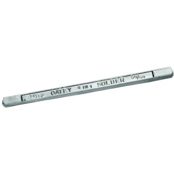 Oatey 21305 Bar Solder, 1-1/4 lb, Solid, Silver, 361 to 421 deg F Melting Point