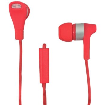 Zenith PM1001SER Earbuds, Red