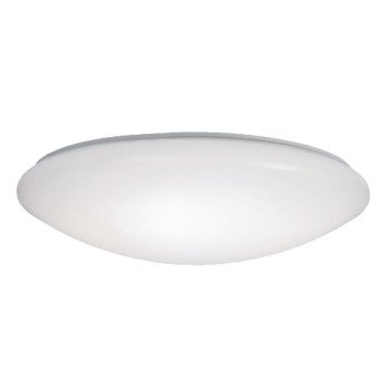 Metalux FM11WRCCR Round Flush Mount Ceiling Light, 120 V, 14 W, LED Lamp, 1100 Lumens Lumens, Steel Fixture