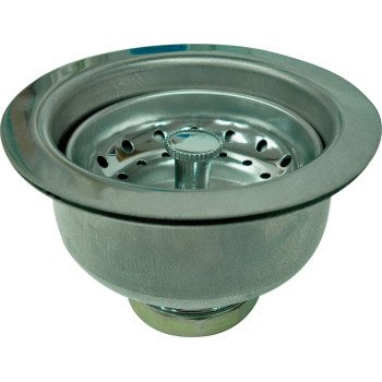 ProSource 122043-3L Basket Strainer Assembly, 4-1/2 in Dia, For: 3-1/2 to 4 in Dia Opening Sink