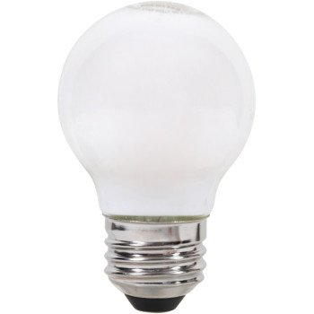 Sylvania 40799 Natural LED Bulb, Globe, G16.5 Lamp, 40 W Equivalent, E26 Lamp Base, Dimmable, Frosted, Soft White Light