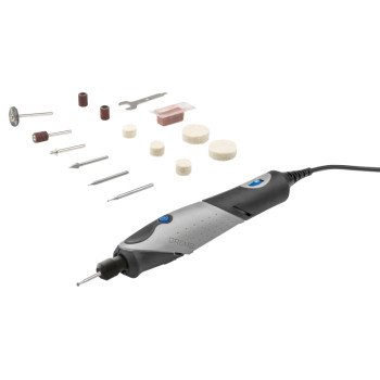 Dremel 2050-15 Versatile Craft Tool, 0.5 A, Keyed Chuck, 2-Speed, 5000 to 22,000 rpm Speed