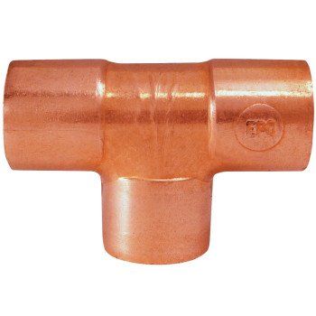 Elkhart Products 111 Series 32866 Pipe Tee, 1-1/4 in, Sweat, Copper