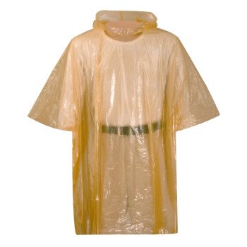 Diamondback 1743B Emergency Poncho, One-Size, PVC, Hooded Collar