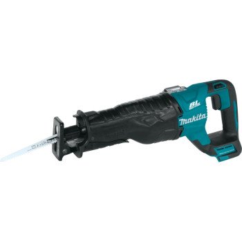 Makita XRJ05Z Reciprocating Saw, Tool Only, 18 V, 10 in Cutting Capacity, 1-1/4 in L Stroke, 0 to 3000 spm