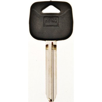 Hy-Ko 12005TR47 Automotive Key Blank, Brass/Plastic, Nickel, For: Toyota Vehicle Locks