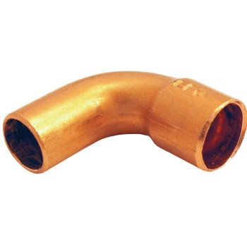 Elkhart Products 31392 Street Pipe Elbow, 1/4 in, Sweat x FTG, 90 deg Angle, Copper