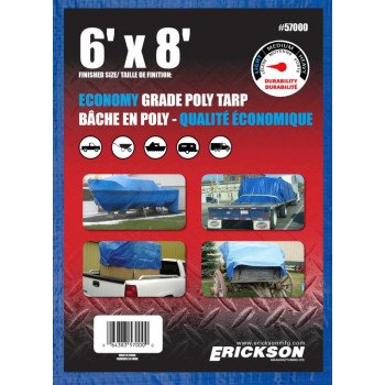 57000 6' X 8' BLUE 8 X 8 TARP 