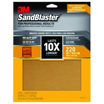 20220-G-4 SANDPAPER 220 9X11IN