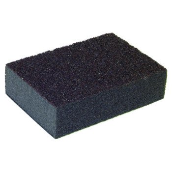 Norton MultiSand 49505 Sanding Sponge, Black, 4 in L, 2-3/4 in W, Coarse, Medium