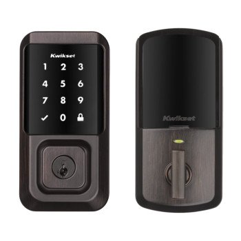 Kwikset Halo Series 939 WIFI TSCR 11P Electronic Deadbolt, Venetian Bronze, Residential, AAA Grade, Zinc