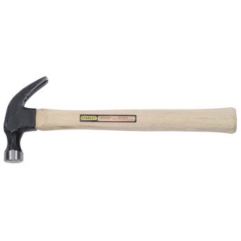 STANLEY 51-616 Nailing Hammer, 16 oz Head, Curve Claw Head, HCS Head, 13-1/4 in OAL