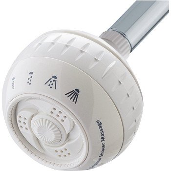 SM-421E SHOWERHEAD 4SET WHT   