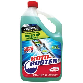 Roto-Rooter 351271 Build-Up Remover, 64 oz, Liquid, Characteristic