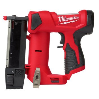 Milwaukee 2540-20 Pin Nailer, Tool Only, 12 VDC, 120 Magazine, 23 ga Nail, 1/2 to 1-3/8 in Fastener