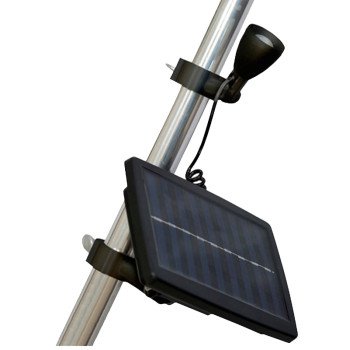 Valley Forge FPML-1 Flagpole Micro Light, 1-Lamp, LED Lamp, Plastic Fixture, Black