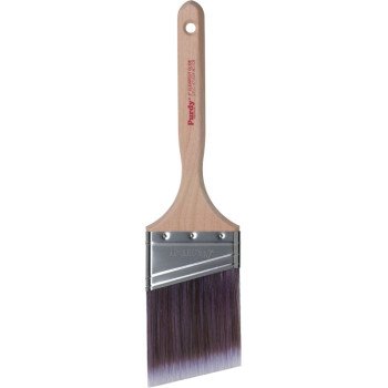 Purdy Clearcut Glide 144152130 Angular Trim Brush, 3 in W, 3-3/16 in L Bristle, Nylon/Polyester Bristle