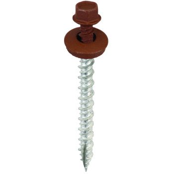 Acorn International SW-MW2BN250 Screw, #9 Thread, High-Low, Twin Lead Thread, Hex Drive, Self-Tapping, Type 17 Point, 250/BAG